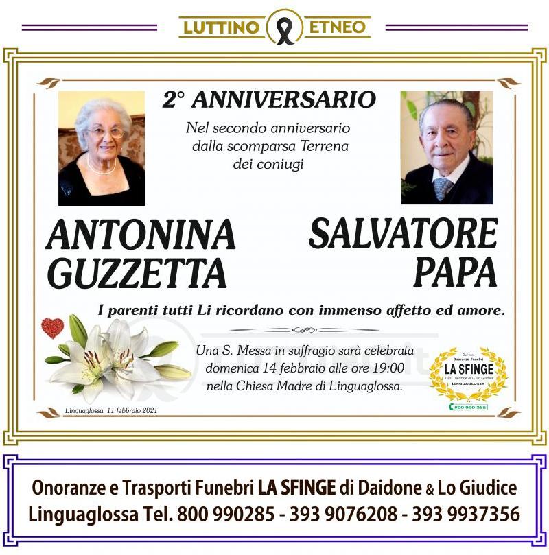 Antonietta Salvatore  Guzzetta Papa
